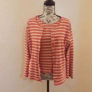 Croft & Barrow Tank & Jacket Set